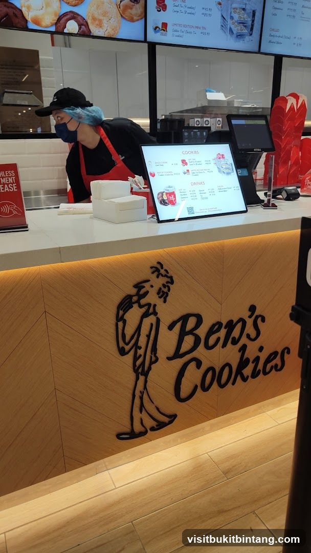 Ben's Cookies Counter