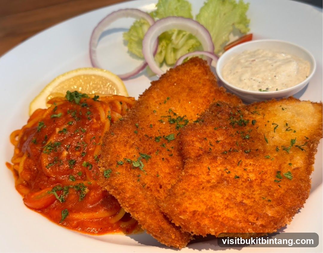 Fried Fish and Spaghetti