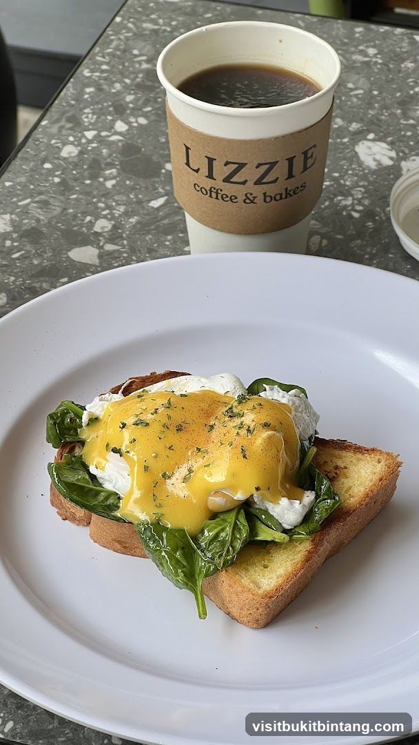 Eggs Benedict with Coffee