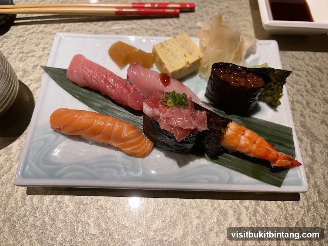 Assortment of Sushi