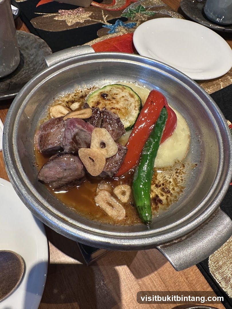 Steak and Vegetables