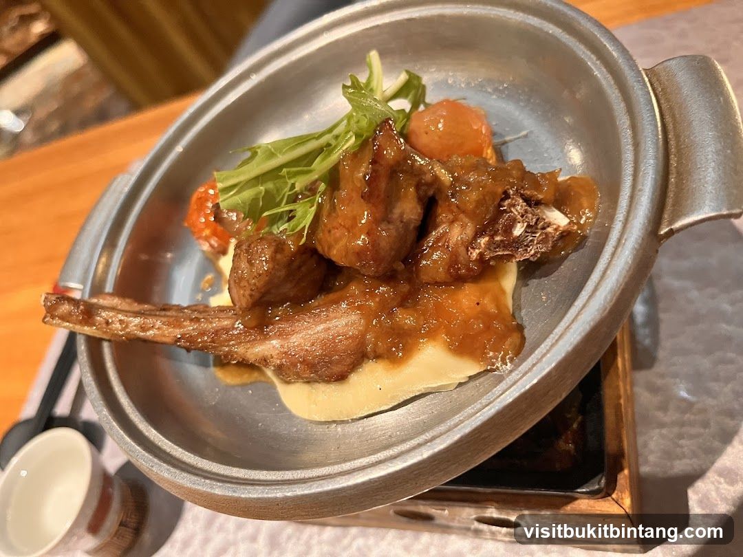 Lamb Chops with Sauce