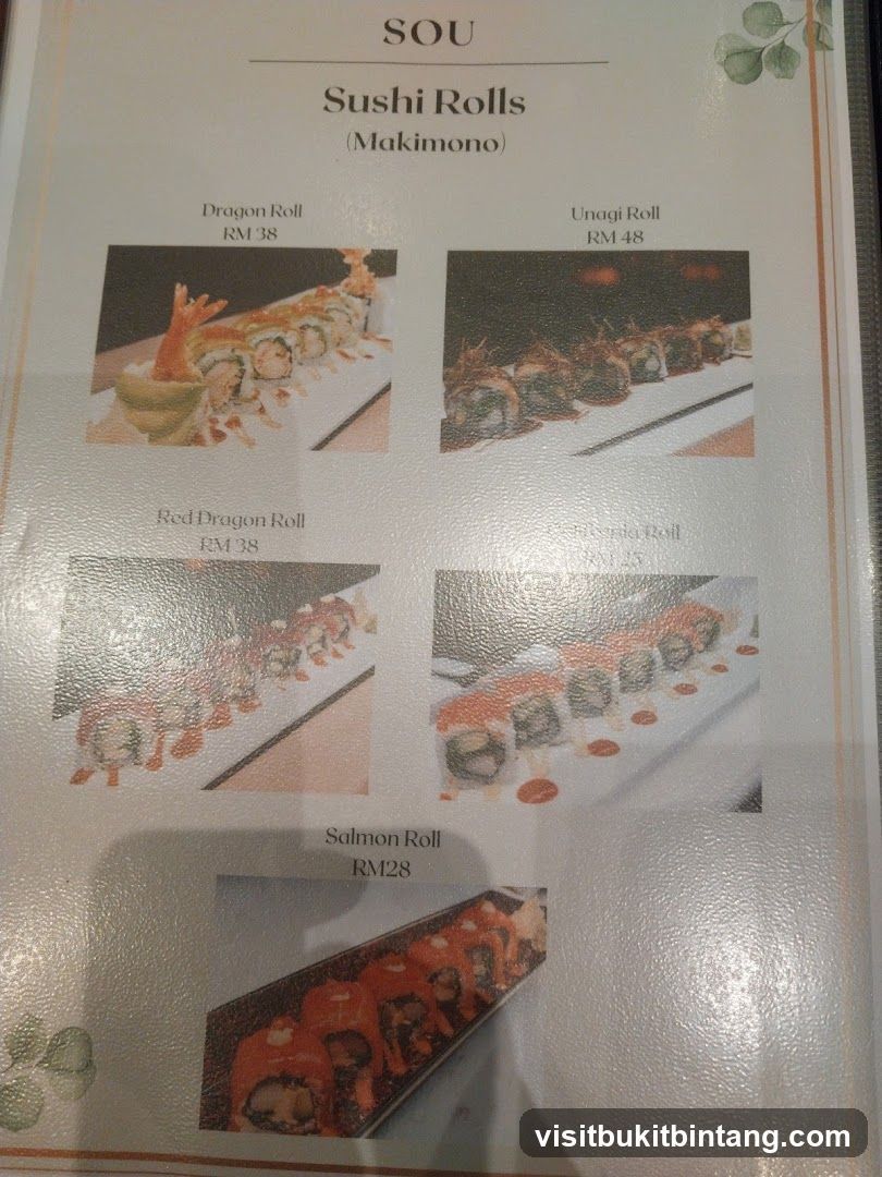 Sushi Rolls (Makimono)