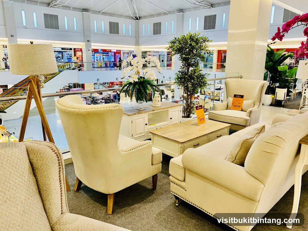 Living Room Furniture Display