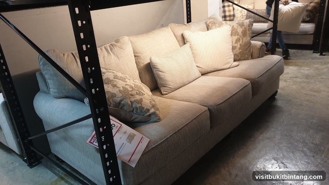 Sofa with Decorative Pillows