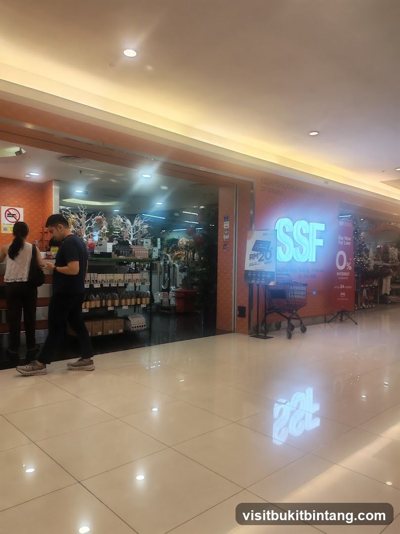 Storefront with SSF signage