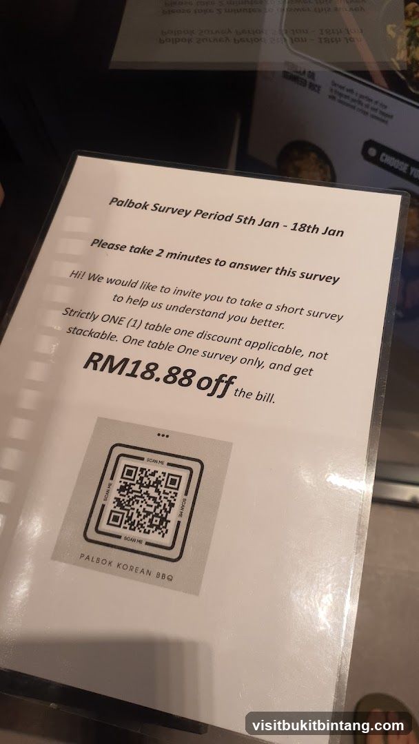 Palbok Survey Offer