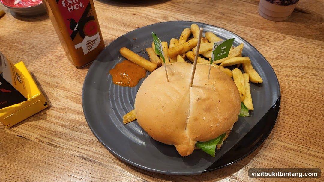 Burger and Fries