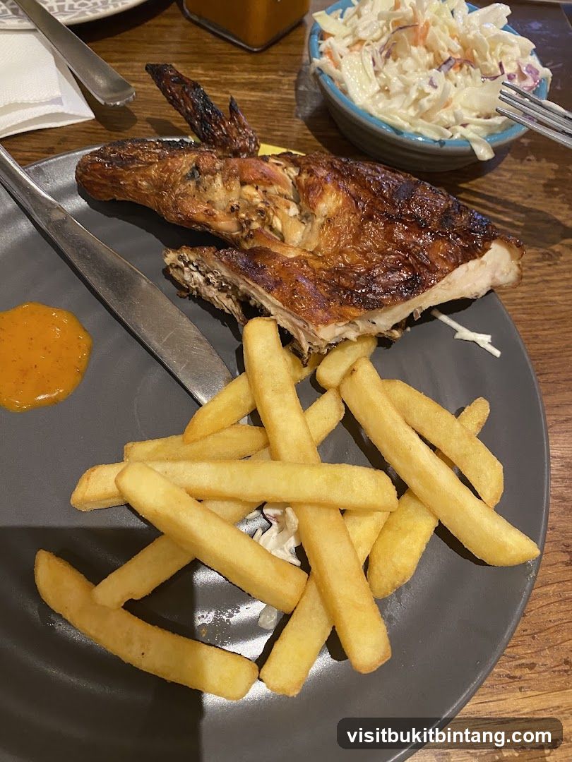 Grilled Chicken and Fries