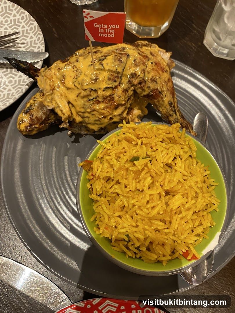 Grilled Chicken with Rice