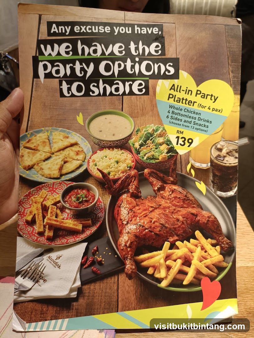Nando's Party Platter