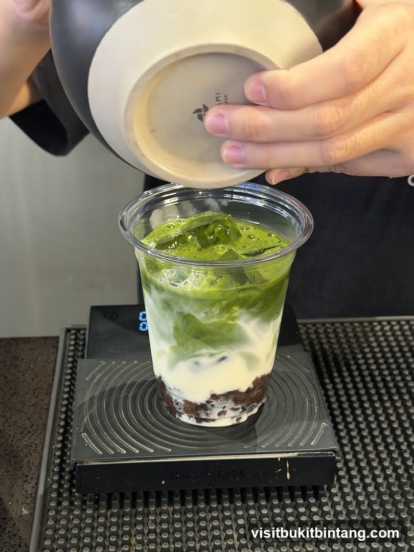 Matcha Drink Preparation