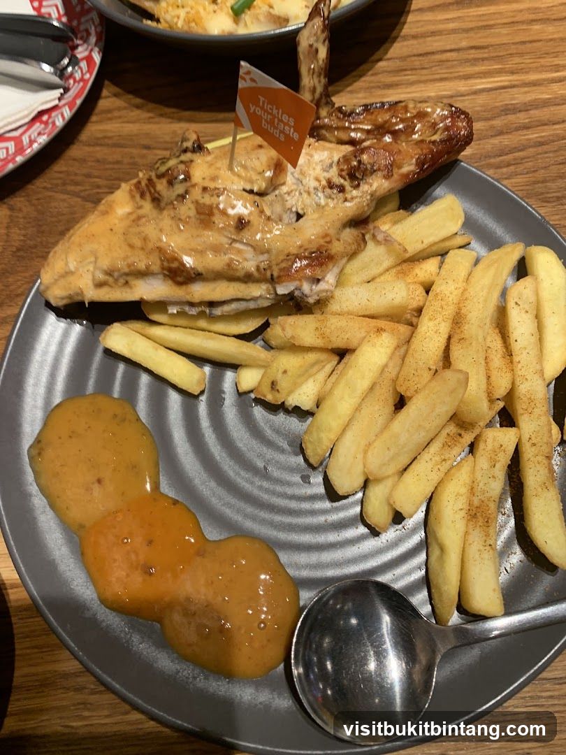Grilled Chicken and Fries