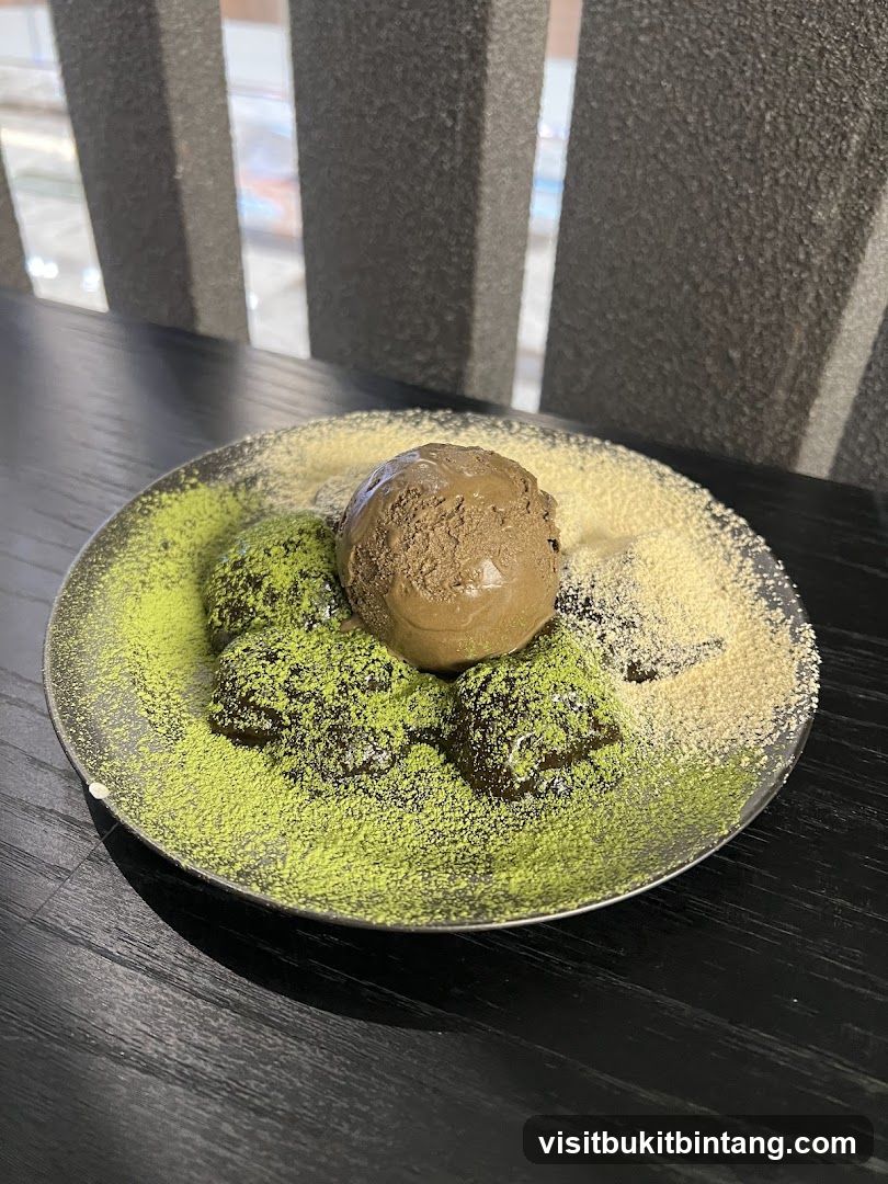 Dessert with Ice Cream
