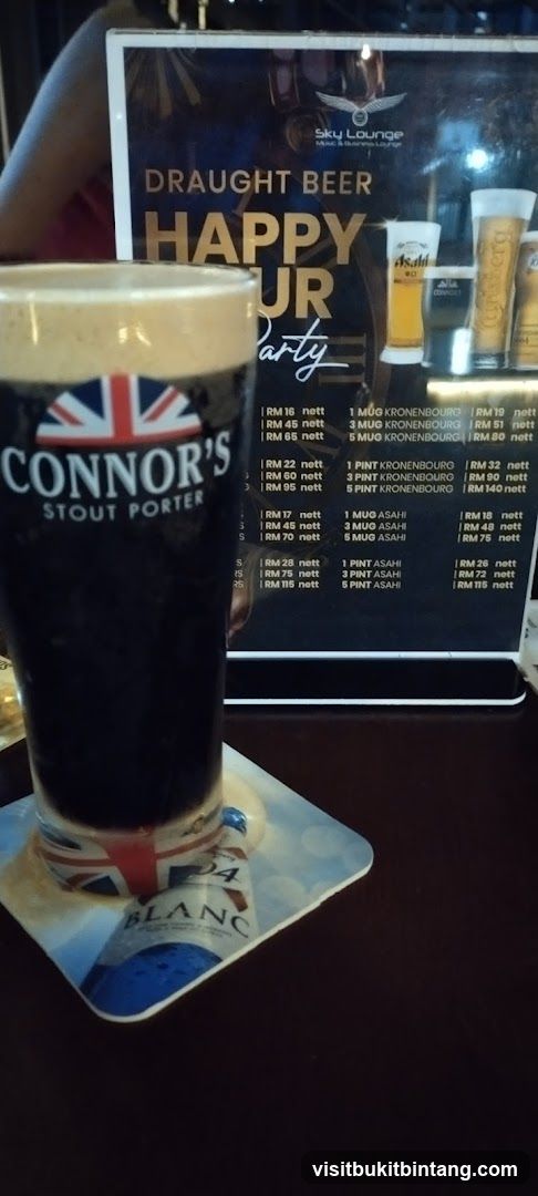 Happy Hour Beer Menu