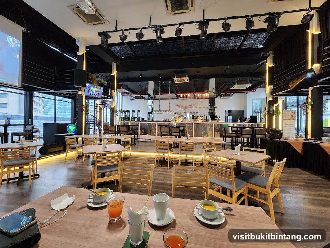 Modern Bar and Lounge Interior