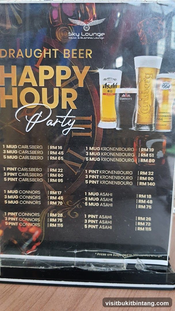 Draught Beer Happy Hour Party