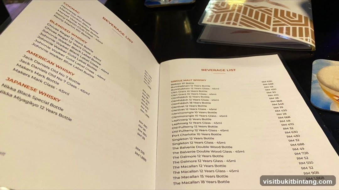 BEVERAGE LIST