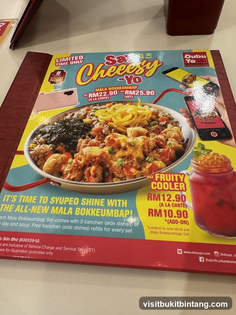 Dubu Yo Cheesy Mala Bokkeumbap