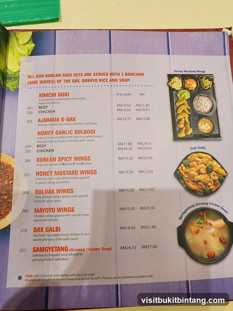 Korean Gogi Sets