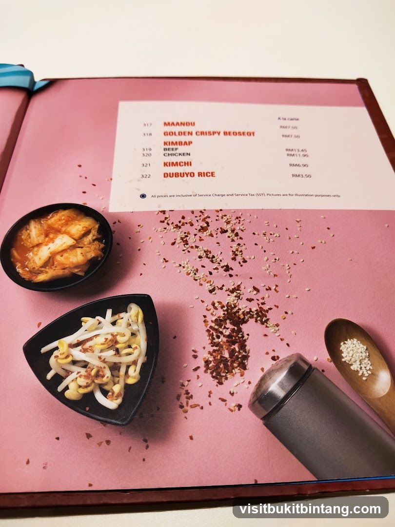 Menu Page