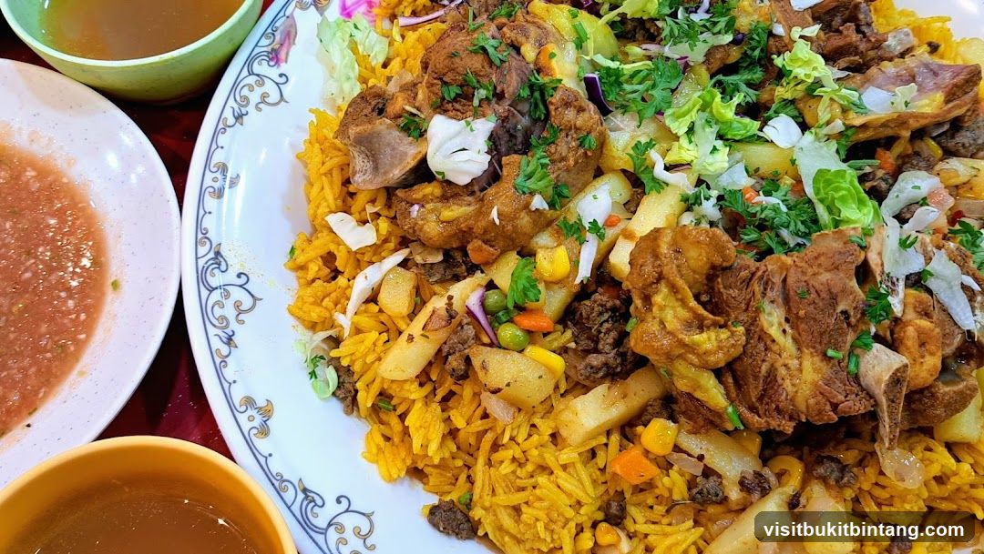 Lamb and Rice Platter