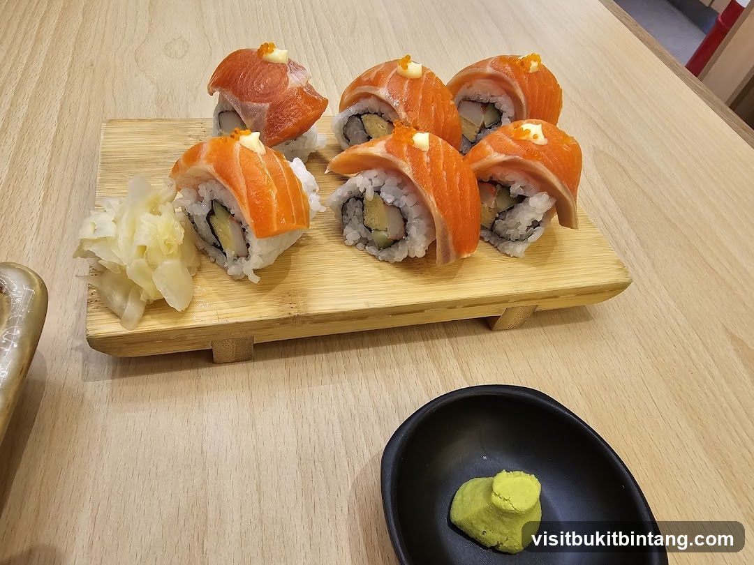 Salmon Sushi Rolls