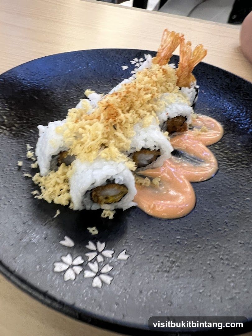 Shrimp Tempura Sushi Roll