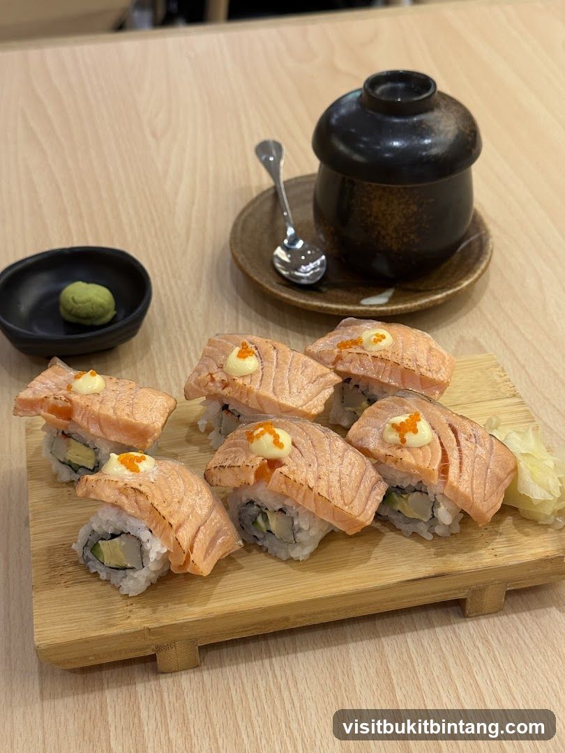 Salmon Sushi Rolls