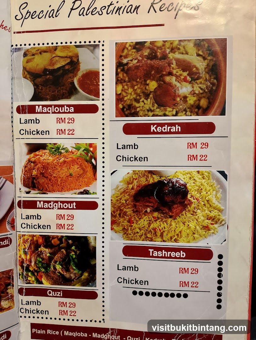 Special Palestinian Recipes