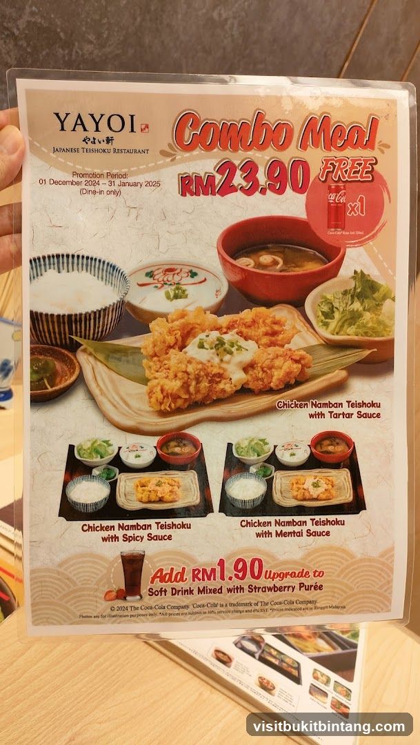 YAYOI Combo Meal