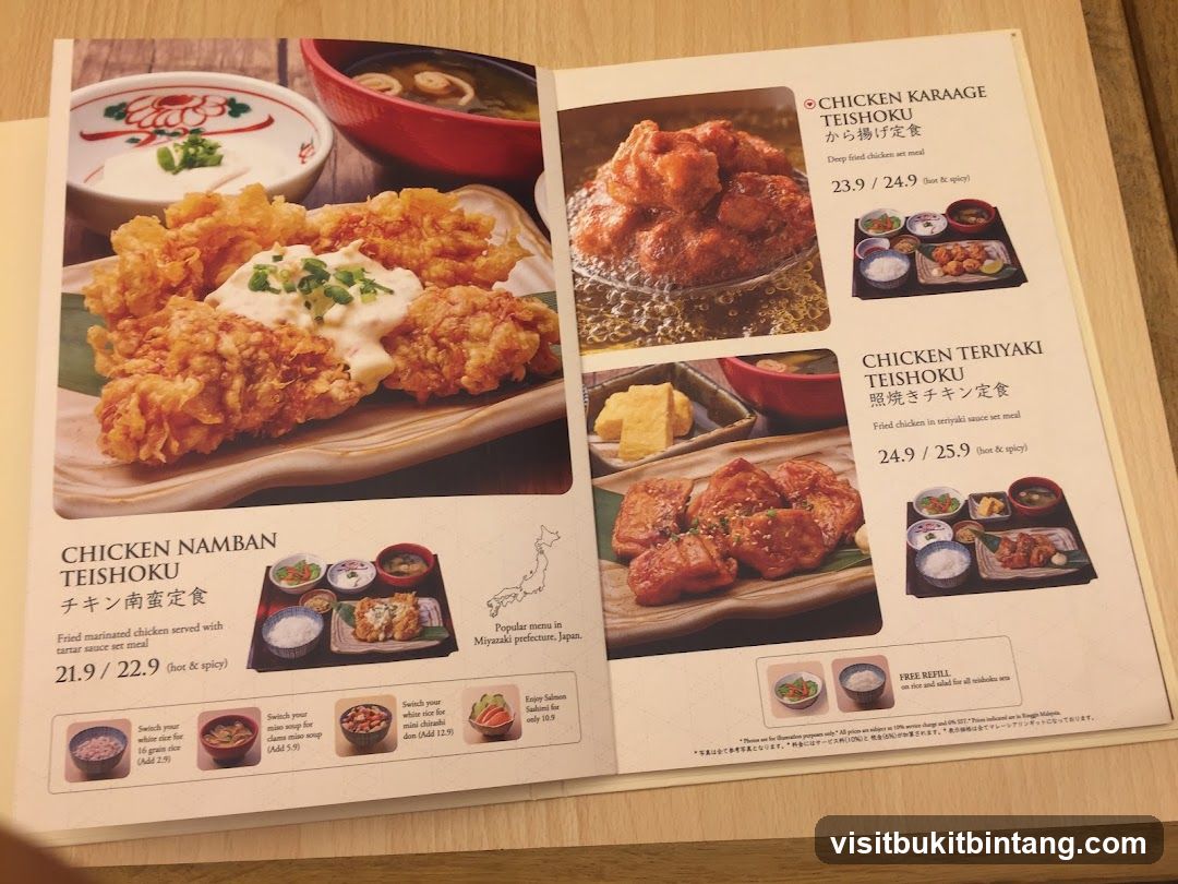 Chicken Set Meals
