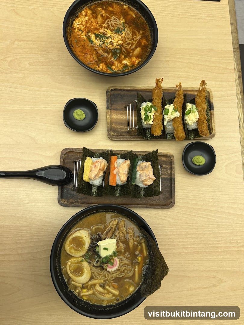 Ramen and Sushi