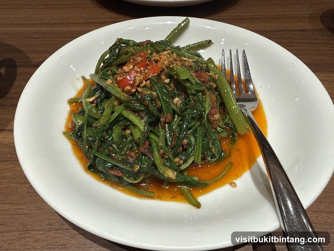 Stir-fried Water Spinach