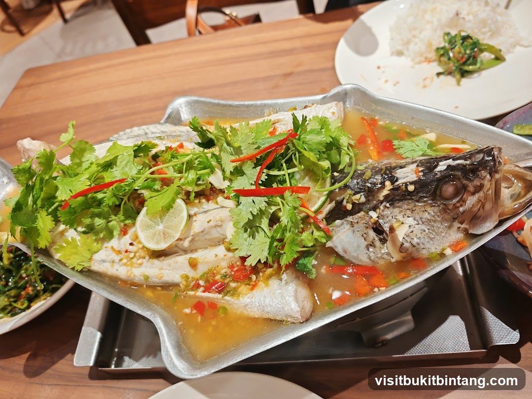 Steamed Fish with Lime and Chili