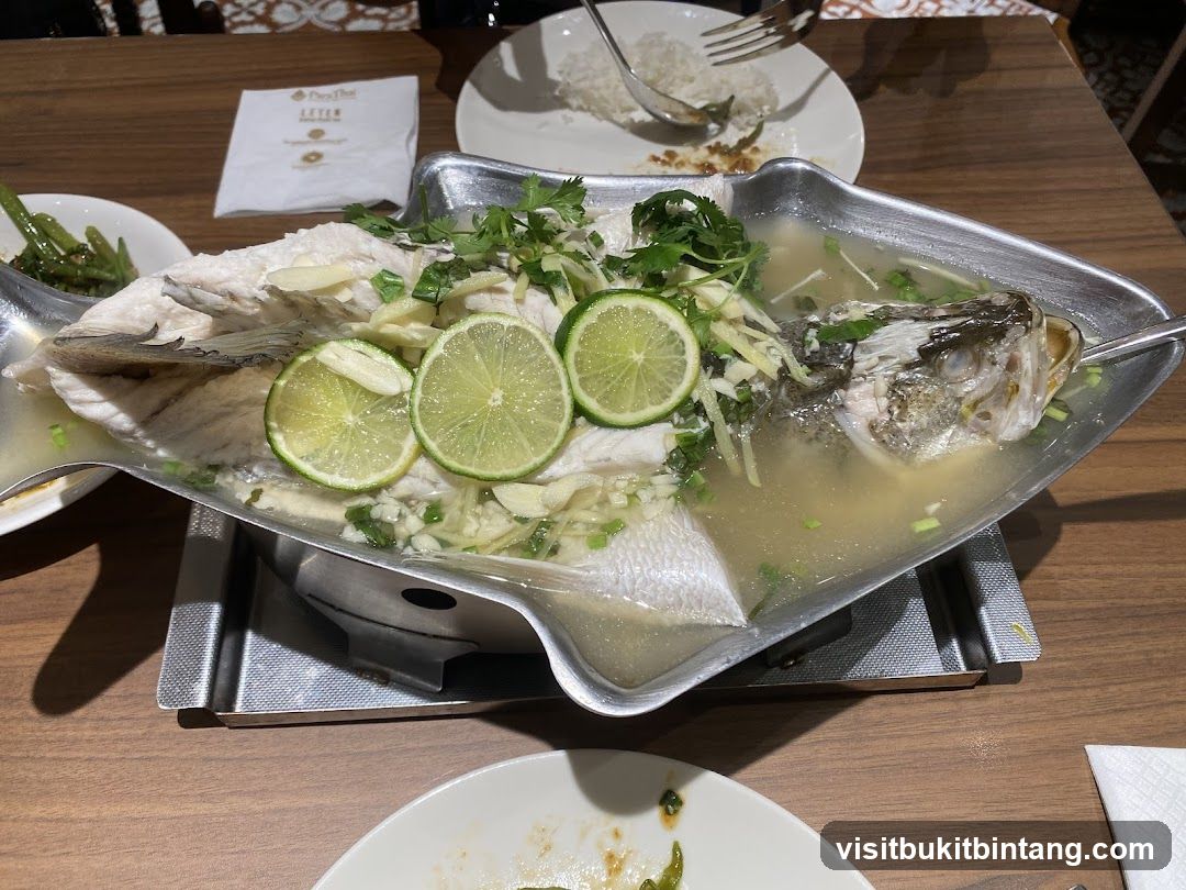 Steamed Fish with Lime and Ginger
