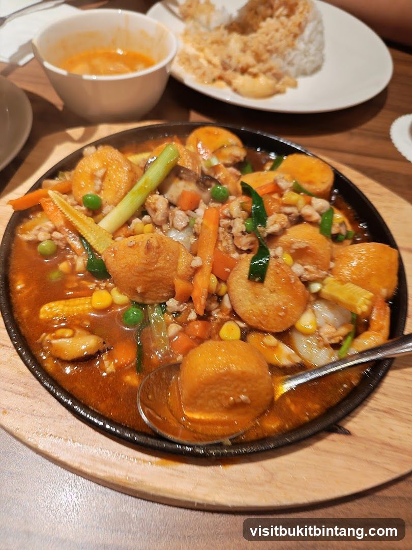 Sizzling Tofu Dish