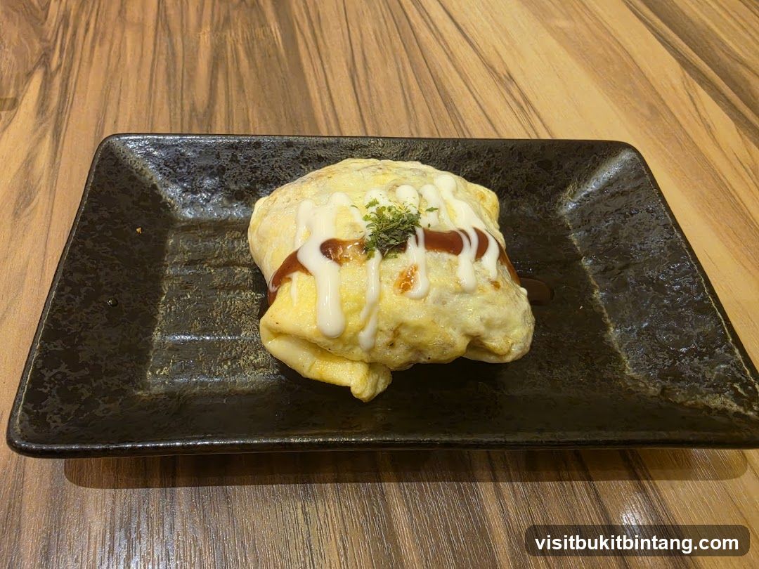 Omurice with Toppings