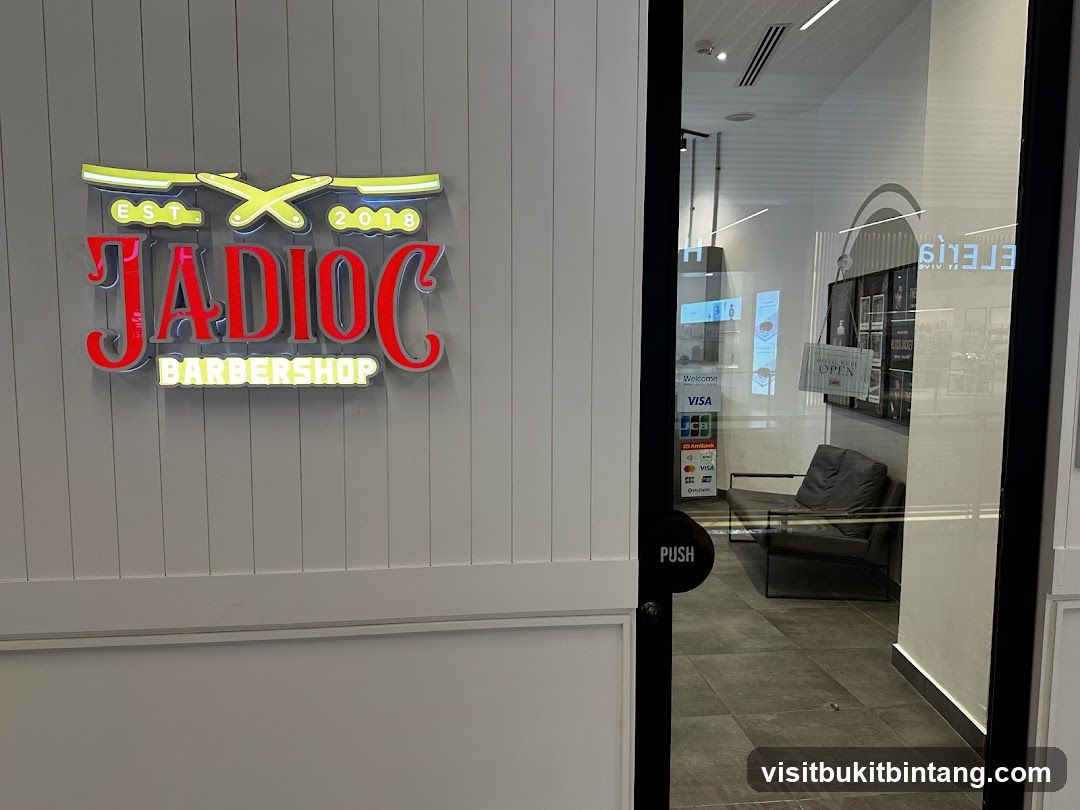Jadioc Barbershop LaLaport Bukit Bintang City Centre KL