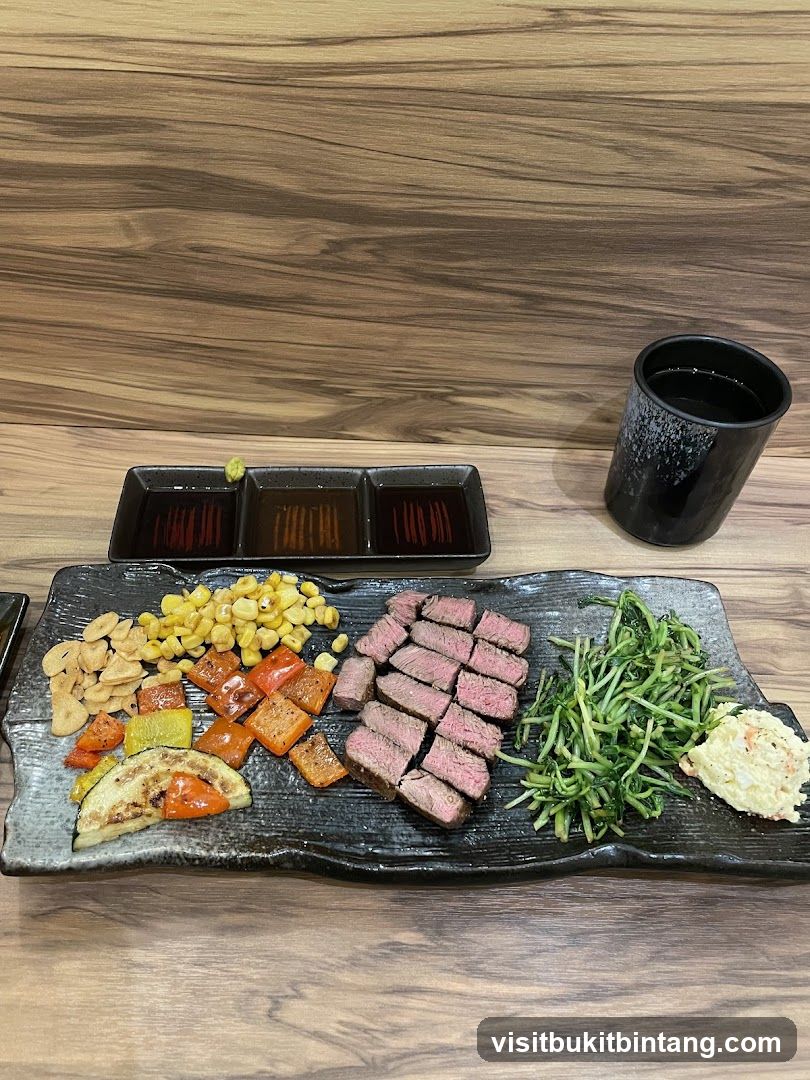 Steak and Vegetable Platter