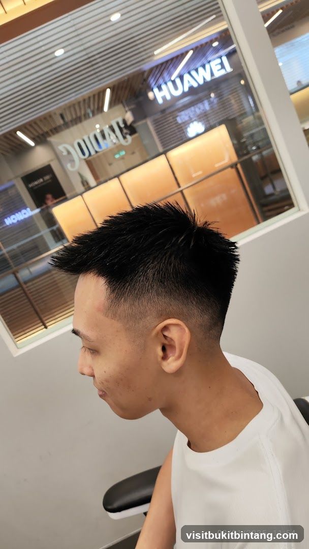 Man with a Fresh Haircut