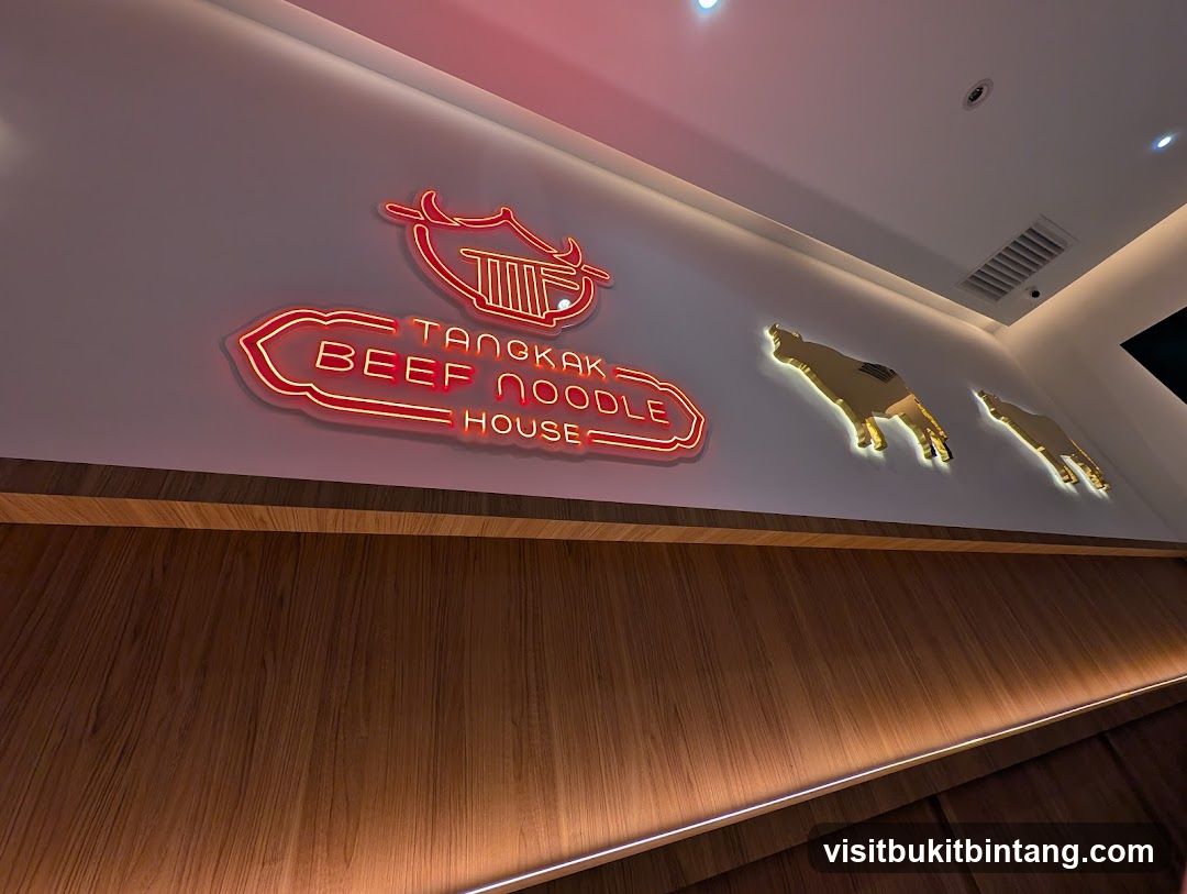 Tangkak Beef Noodle House Signage