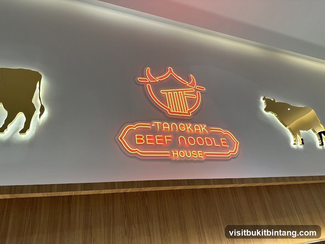 Tangkak Beef Noodle House Sign