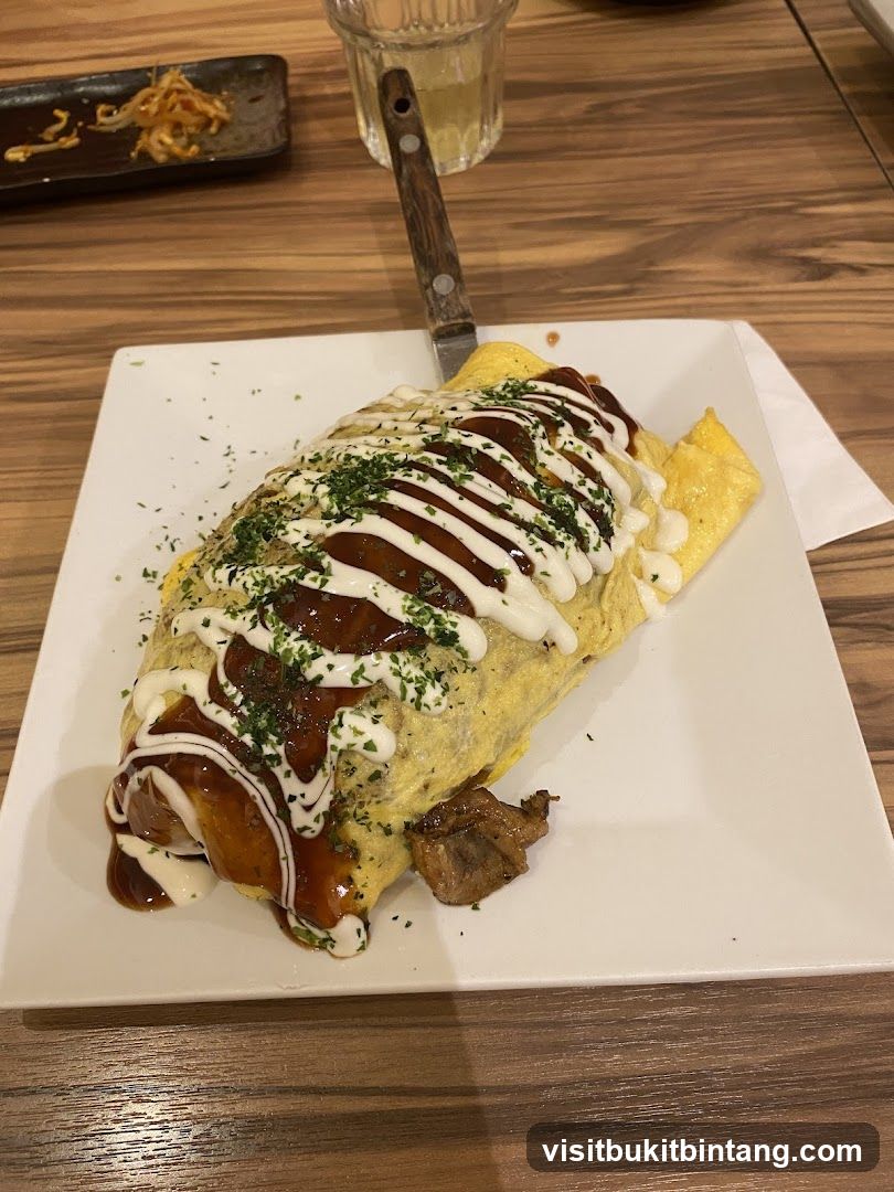 Omurice with Toppings