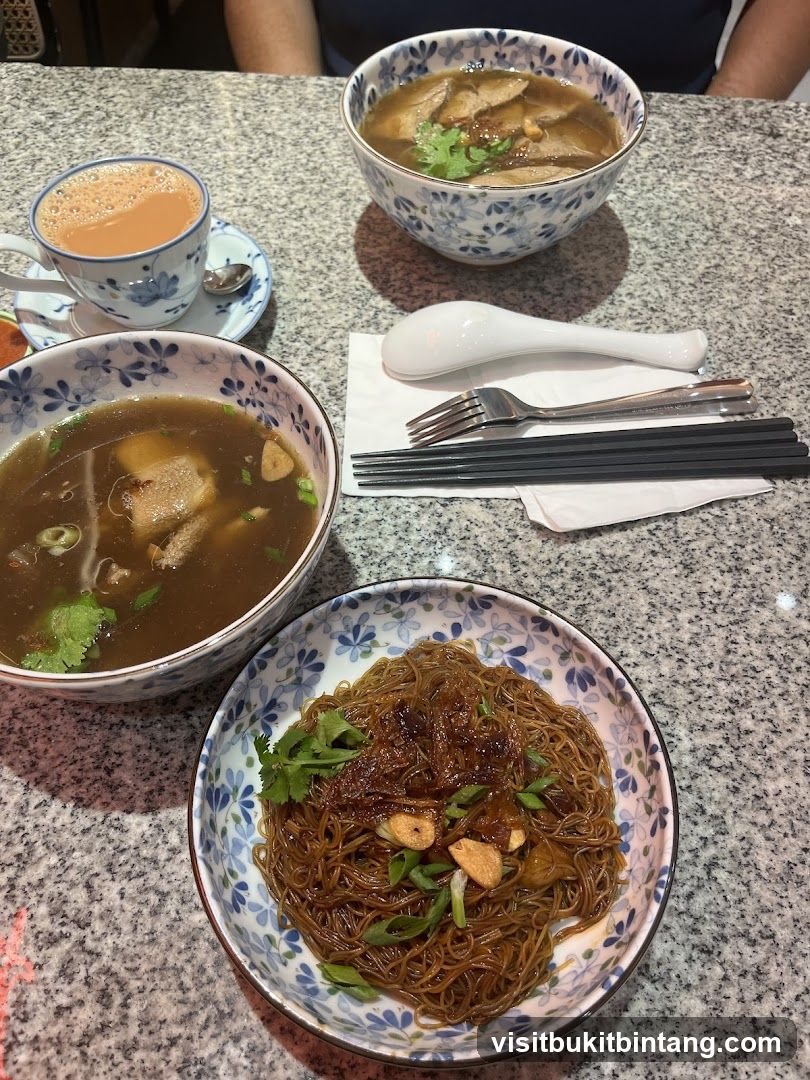 Noodles and Soup