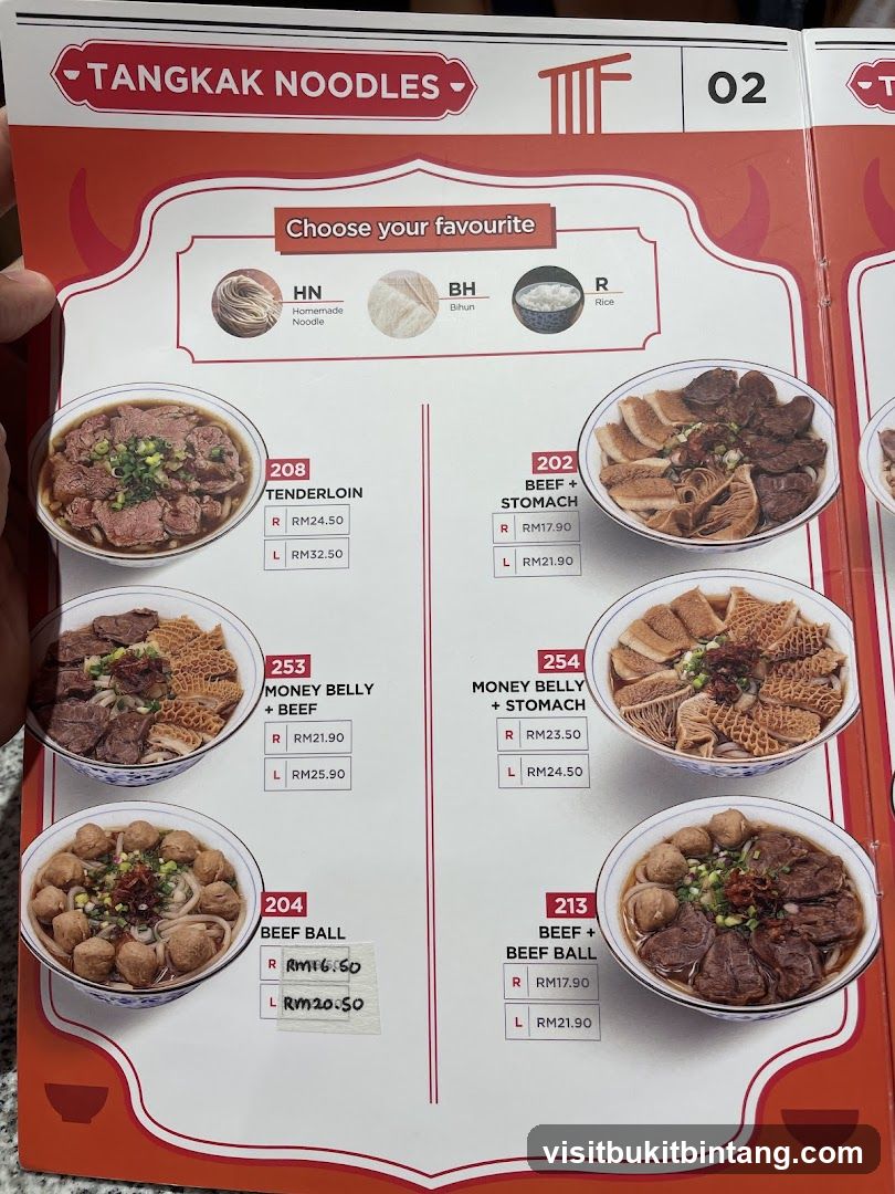 TANGKAK NOODLES