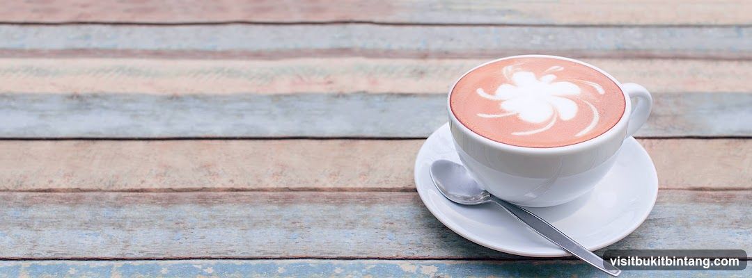 Latte with Flower Art