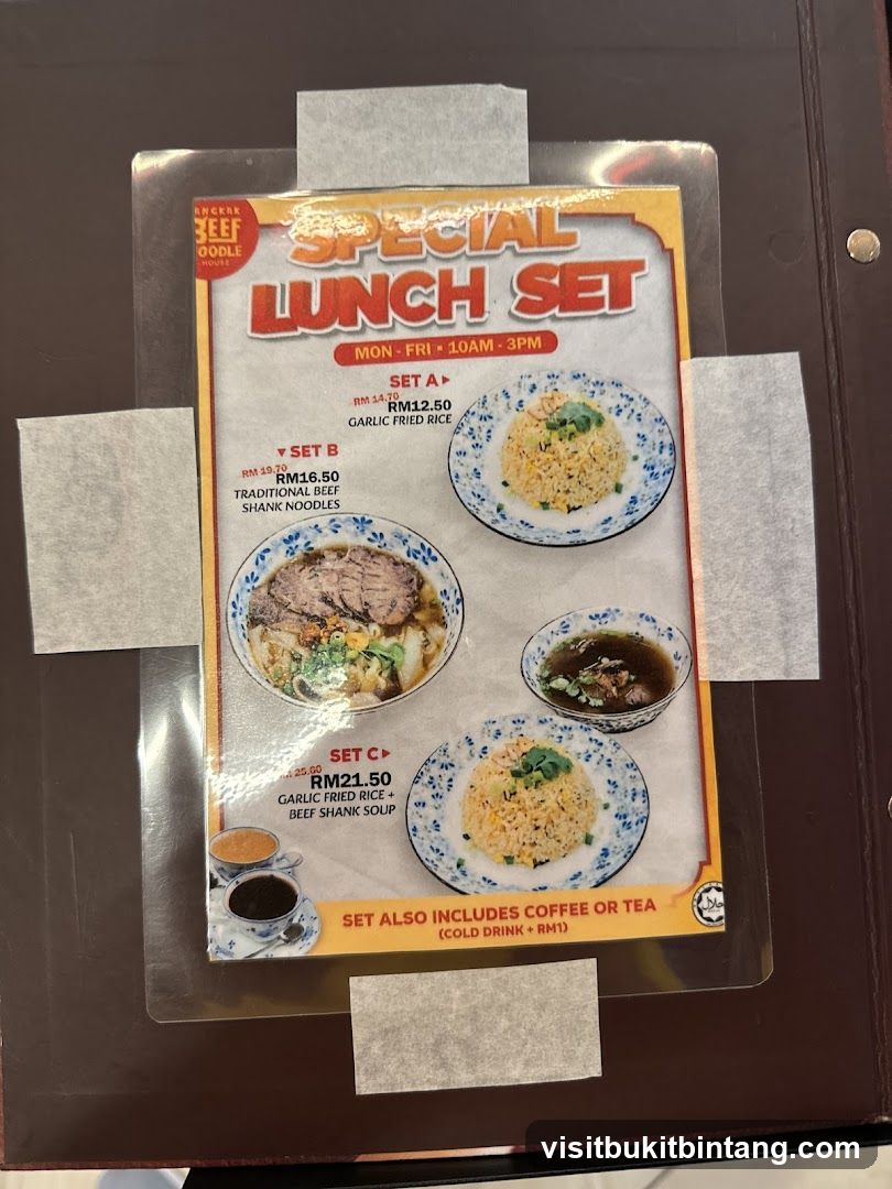 Special Lunch Set