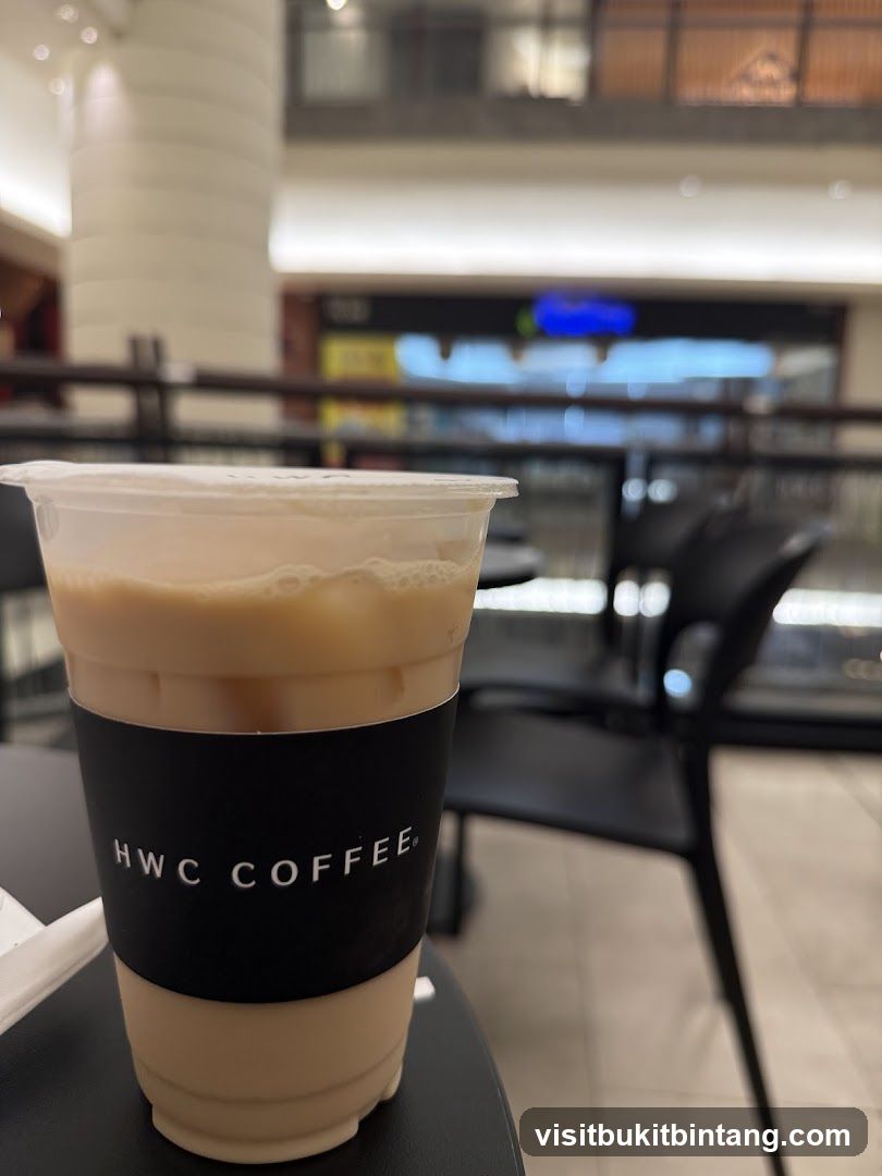 Iced Coffee at HWC Coffee
