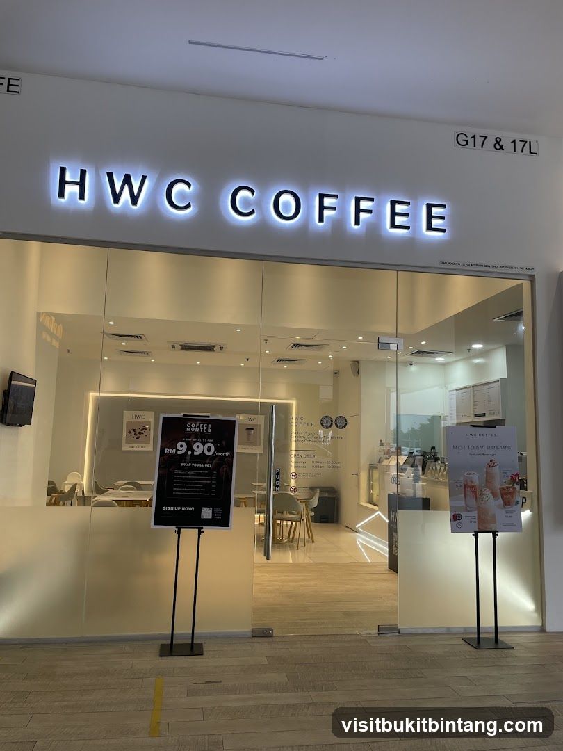 HWC Coffee - The Gardens Mall